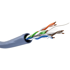 Goobay U/UTP CAT6a Installációs kábel 50m - Kék (96092) kábel és adapter