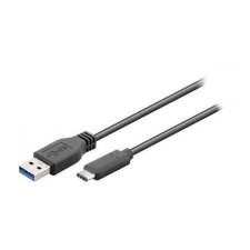 Goobay USB3.1 Type C - USB3.0 A 0,5m Black kábel és adapter
