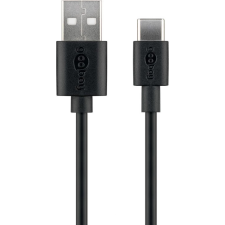 Goobay USB 2.0 Type C Átalakító Fekete 3m 59124 kábel és adapter