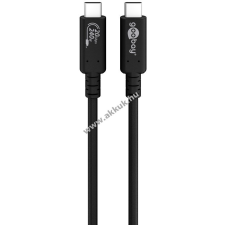 Goobay USB-C adat- és töltőkábel USB4.0, Gen3x2 240W, 2m mobiltelefon kellék