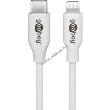 Goobay USB-C - Lightning töltő és szinkronizáló MFI kábel 2m mobiltelefon kellék