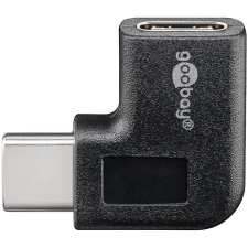 Goobay USB-C - USB-C adapter 90° fekete (45402) (go45402) kábel és adapter