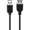 Goobay USB Hosszabbító Fekete 5m 68905