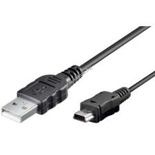 Goobay USB kábel mini USB csatlakozóval 1m (Nokia DKE-2, Motorola SKN6371C, HTC DC-U100) kábel és adapter