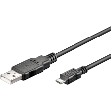 Goobay USB kábel (USB 2.0) micro USB csatlakozóval 5m kábel és adapter