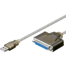 Goobay USB - LPT Párhuzamos Port Adapter kábel 1.5m - Szürke (95433) kábel és adapter