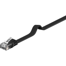 Goobay UTP CAT6 Összekötő Fekete 1m 95380 kábel és adapter