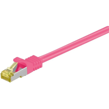 Goobay UTP CAT7 Összekötő Rózsaszín 50cm 91578 kábel és adapter