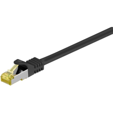 Goobay UTP Összekötő Fekete 50cm 91581 kábel és adapter