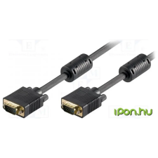 Goobay VGA/D-Sub Összekötő Fekete 2m 50135 kábel és adapter