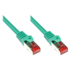 GOOD CONNECTIONS 8060-002G S/FTP CAT6 RJ45 Patch kábel 0.15m - Zöld (8060-002G)