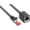 GOOD CONNECTIONS 8063VR-050S S/FTP CAT6 RJ45 Hosszabbító kábel 5m - Fekete (8063VR-050S)