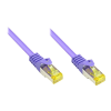 GOOD CONNECTIONS 8070R-003V S/FTP CAT7 RJ45 Patch kábel 0.25m - Lila (8070R-003V)