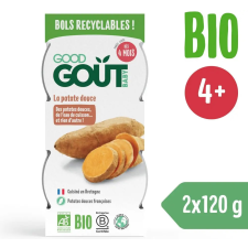 Good Gout BIO Édesburgonya püré (2×120 g) bébiétel