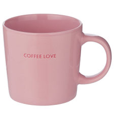 GOOD VIBES ONLY bögre, pink 'Coffee love' bögrék, csészék