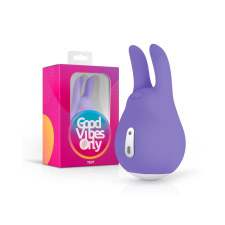 Good Vibes Tedy - akkus, nyuszis csiklóvibrátor (lila) vibrátorok