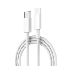 Goodbuy GBDCUU1MWH USB-C apa - USB-C apa Adat és töltő kábel - Fehér (1m) kábel és adapter