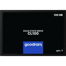 Goodram CL100 gen.3 2.5" 120 GB Serial ATA III 3D TLC NAND merevlemez