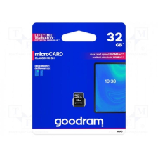 Goodram Memóriakártya SDHC 32GB CL10 UHS-I adapter nélkül memóriakártya
