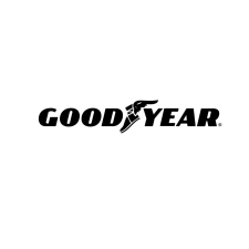  Goodyear matrica fekete,50cm x 9cm autó dekoráció