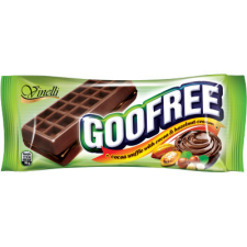 GooFree kakaós gofri, kakaós-mogyorós krémmel töltötve 50 g csokoládé és édesség