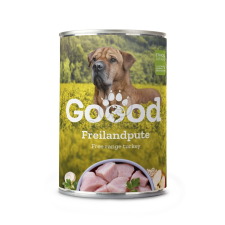 Goood Goood Adult Freilandpute - pulykás konzerv 24 x 400 g kutyaeledel