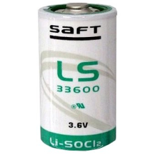Goowei SAFT LS33600 lítium akkumulátor 3,6V, 17000 mAh speciális elem