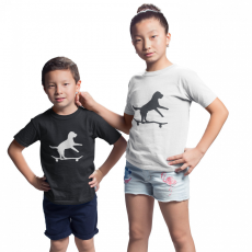  Gördeszkás kutya - Gyerek Póló