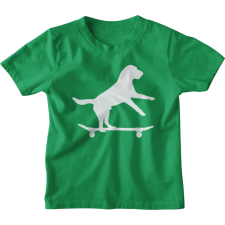  Gördeszkás Kutya - Gyerek Póló gyerek póló