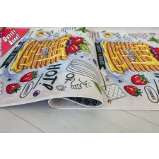  Gordon Konyhai szőnyeg 70x200cm Fehér Palacsintás lakástextília