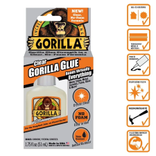 Gorilla Glue Gorilla Glue Clear Kristálytiszta Ragasztó 50ml ragasztó