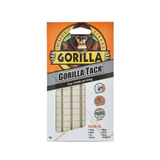 Gorilla Glue Gorilla Tack Gyurmaragasztó Kockák Újrahasználható 84db/csomag ragasztó