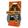 Gorilla Gorilla Tape Handy Roll 9,14m x 25mm Fekete Extra Erős Ragasztószalag