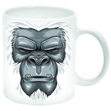 Gorillás Bögre (feliratozható) bögrék, csészék