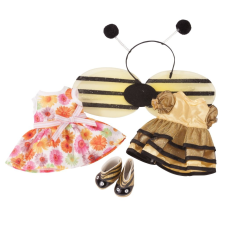 Götz méhecskés babaruha szett 27 cm-es álló Götz babákra, 3403064 játékbaba felszerelés