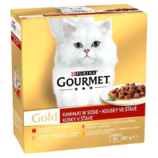  GOURMET GOLD 8x85g mix macskaeledel