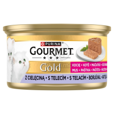 Gourmet Gold Kitten pástétom - borjú 85 g macskaeledel
