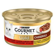 Gourmet Gold Lazac csirke szószban 12x85g macskaeledel