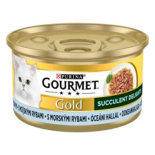 Gourmet Gold Óceáni hallal 85gr macskaeledel
