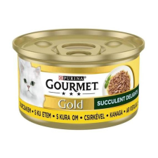  Gourmet Gold Succulent delights csirkével 12x85g macskaeledel