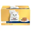 Gourmet nedves macskaeledel 48x85g Gold pástétom