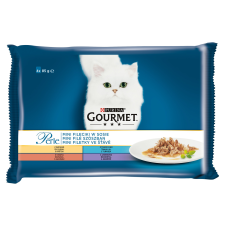  Gourmet Perle mini filé szószban 4x85g macskaeledel
