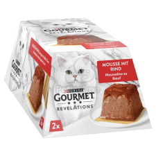  Gourmet Revelations szószos pástétom macskáknak - marha 2 x 57 macskaeledel