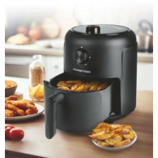  Gourmetmaxx Forrólevegõs fritõz/ Airfryer 2,3L 1000W fekete DS14256 fritőz