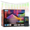 Govee Smart Icicle LED-fényfüzér RGB Matter, 10 m
