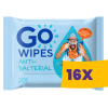 GoWipes Frissítő antibakteriális nedves törlőkendő D-pantenollal 20db (Karton - 16 csomag)