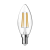 GP 078128 Filament Candle izzó 4W 470lm 2700K E14 - Meleg fehér (745GPCAN078128CE1)