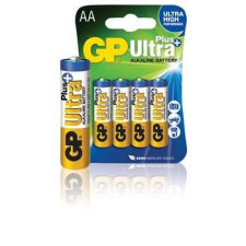 GP 1.5V Ultra Plus alkáli 15AU ceruza (AA) elem (4db/blister) (ELR6UPC4) ceruzaelem