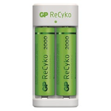  GP Akkumulátor töltő Eco E211 + 2xAA ReCyko 2000mAh tölthető elem tölthető elem
