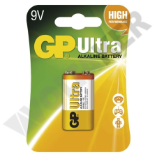 GP BATTERIES 6LR61 GP1604AU-C1 Ultra alkáli 9V elem bliszteres speciális elem